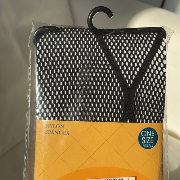 Mesh Fishnet Goth Pattern Full Length Pantyhose Stockings Women’s Hosiery - Picture 9 of 17